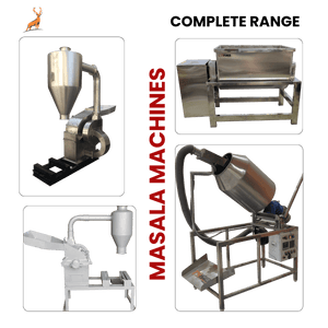 25 hp masala grinder - ss304 masala plant - reindeer machinery