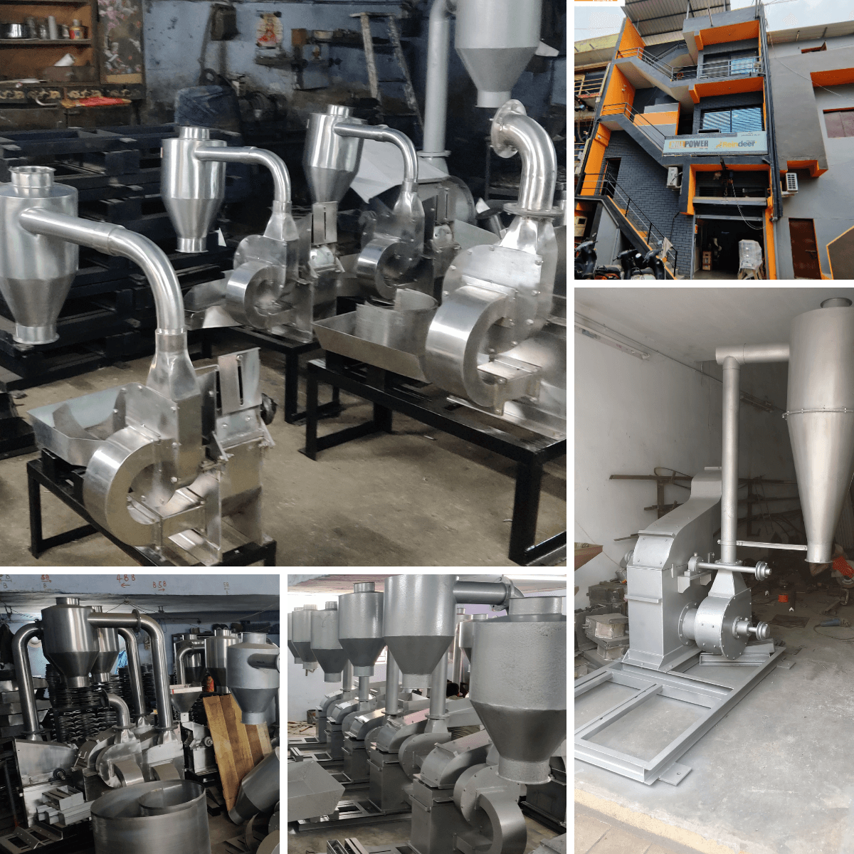 chilli grinding machine - manufacturing - reindeer machinery