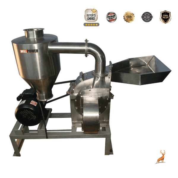 5 hp chilli powder machine -  ss304 food grade - reindeer machinery