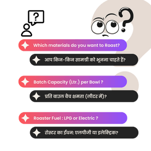 ड्रम रोस्टर मशीन - सामान्य प्रश्न - रेनडिअर मशिनरी