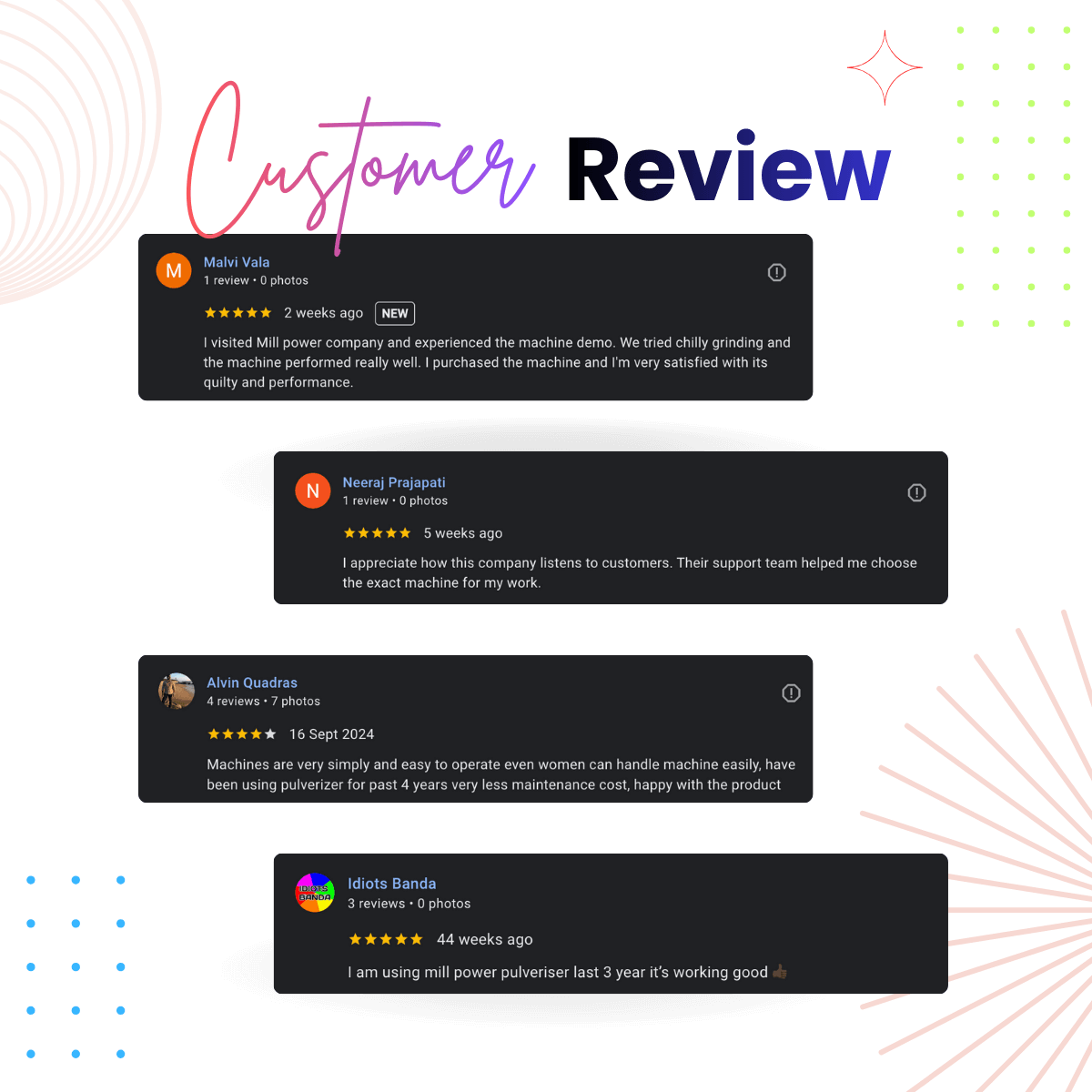 drum roaster machine - customer review - reindeer machinery