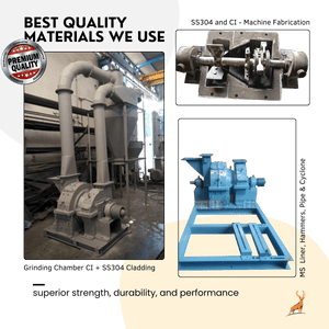 haldi pisne ki machine - heavy duty machine view - reindeer machinery