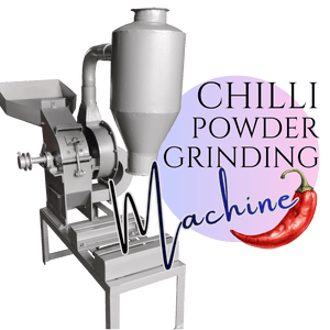 masala grinder machine - back view - reindeer machinery