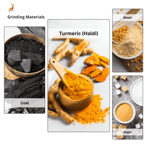 turmeric grinding machine - material - reindeer machinery